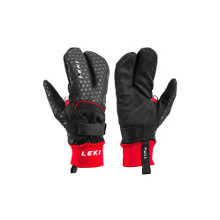 Перчатки Leki Nordic Circuit Shark Lobster (2+2) black-red