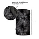 Бафф утепленный Fizan PAISLEY FLEECE black tie dye Бафф утепленный Fizan PAISLEY FLEECE black tie dye