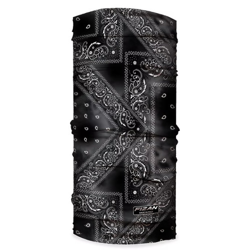 Бафф утепленный  Fizan   PAISLEY FLEECE black tie dye