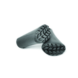 Наконечники Fizan Nordic Rubber Tip с металлическим кольцом
