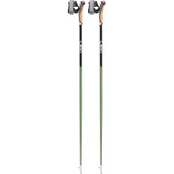 Leki Flash Carbon green metallic