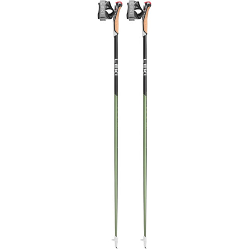 Leki Flash Carbon green metallic